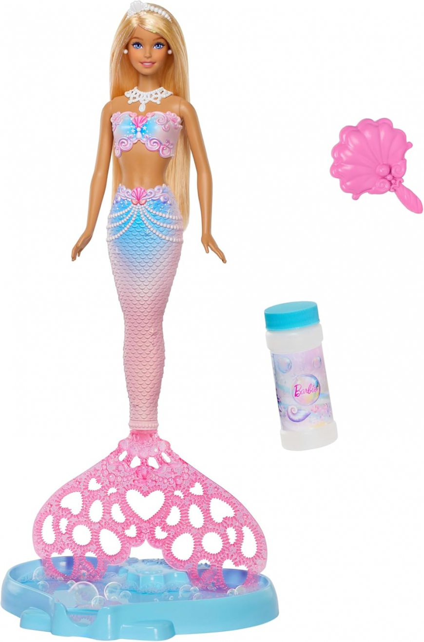 Barbie Bubble Sparkle Mermaid doll 2025