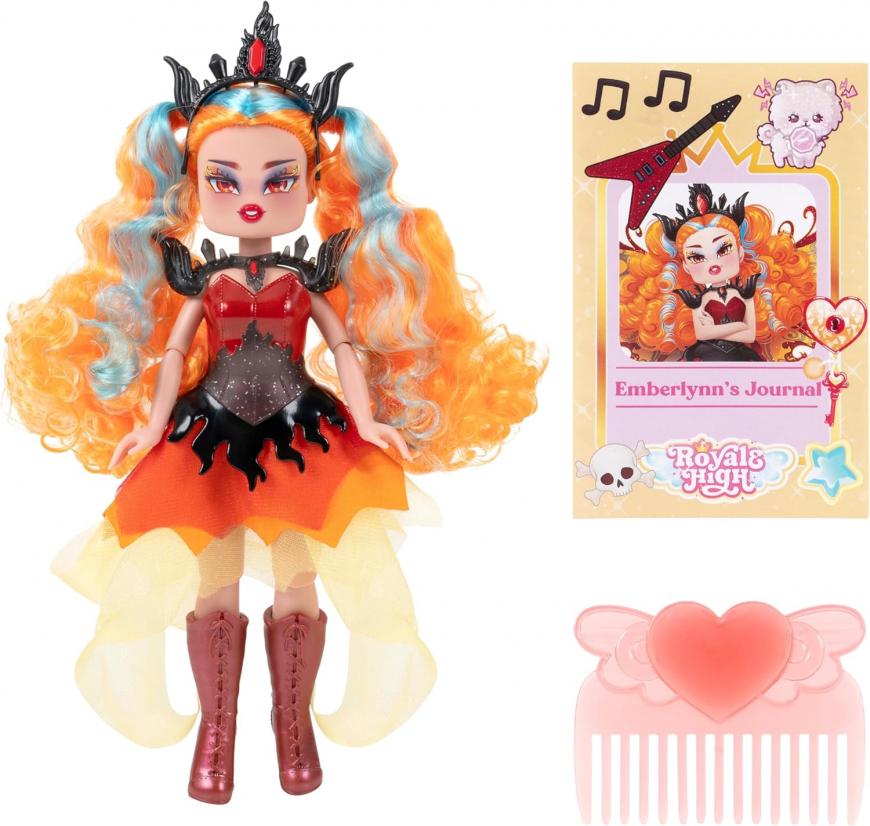 New Royale High Fire Fairy Emberlynn fashion doll 2025