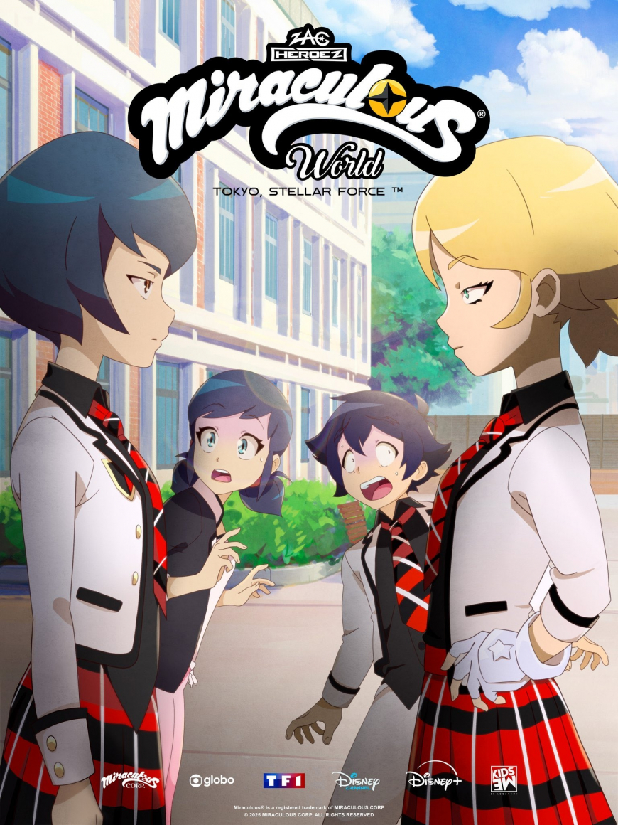 Miraculous World: Tokyo posters