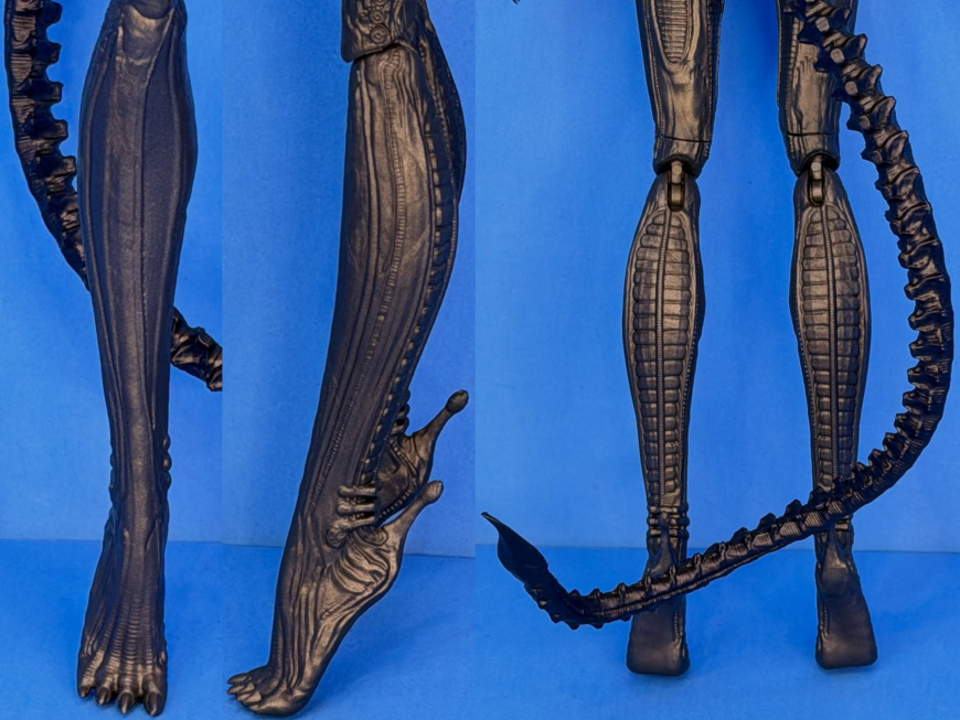 Monster High x Alien Skullector Xenomorph doll in real life photos