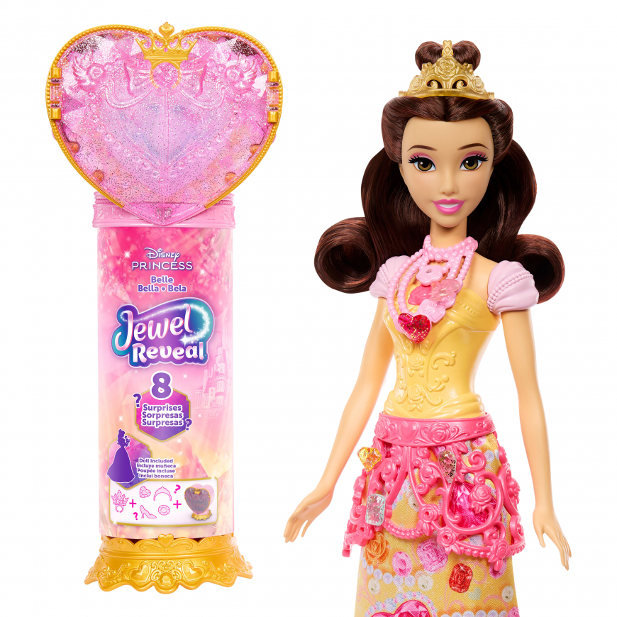 Mattel Disney Princess Jewel Reveal Belle doll