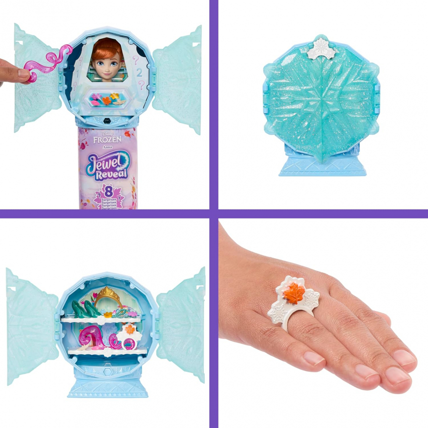Mattel Disney Princess Jewel Reveal Anna doll