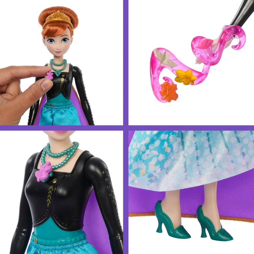 Mattel Disney Princess Jewel Reveal Anna doll