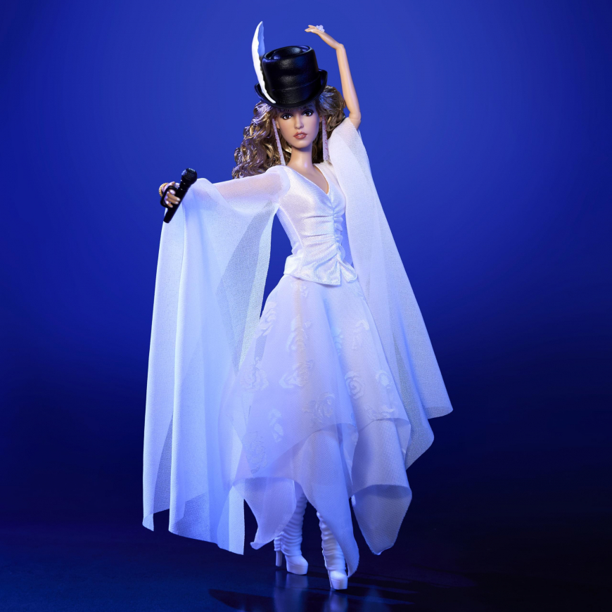 Barbie Signature Stevie Nicks 2025 Bella Donna doll in white outfit