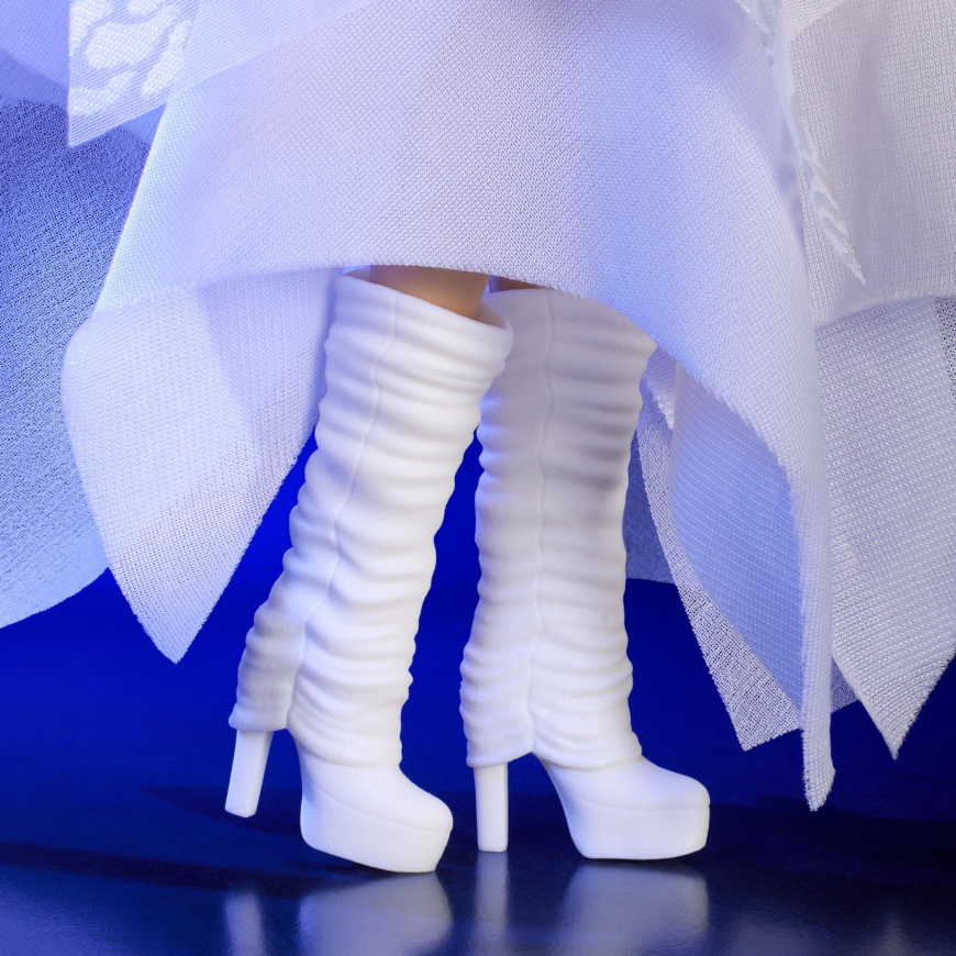 Barbie Signature Stevie Nicks 2025 Bella Donna doll in white outfit