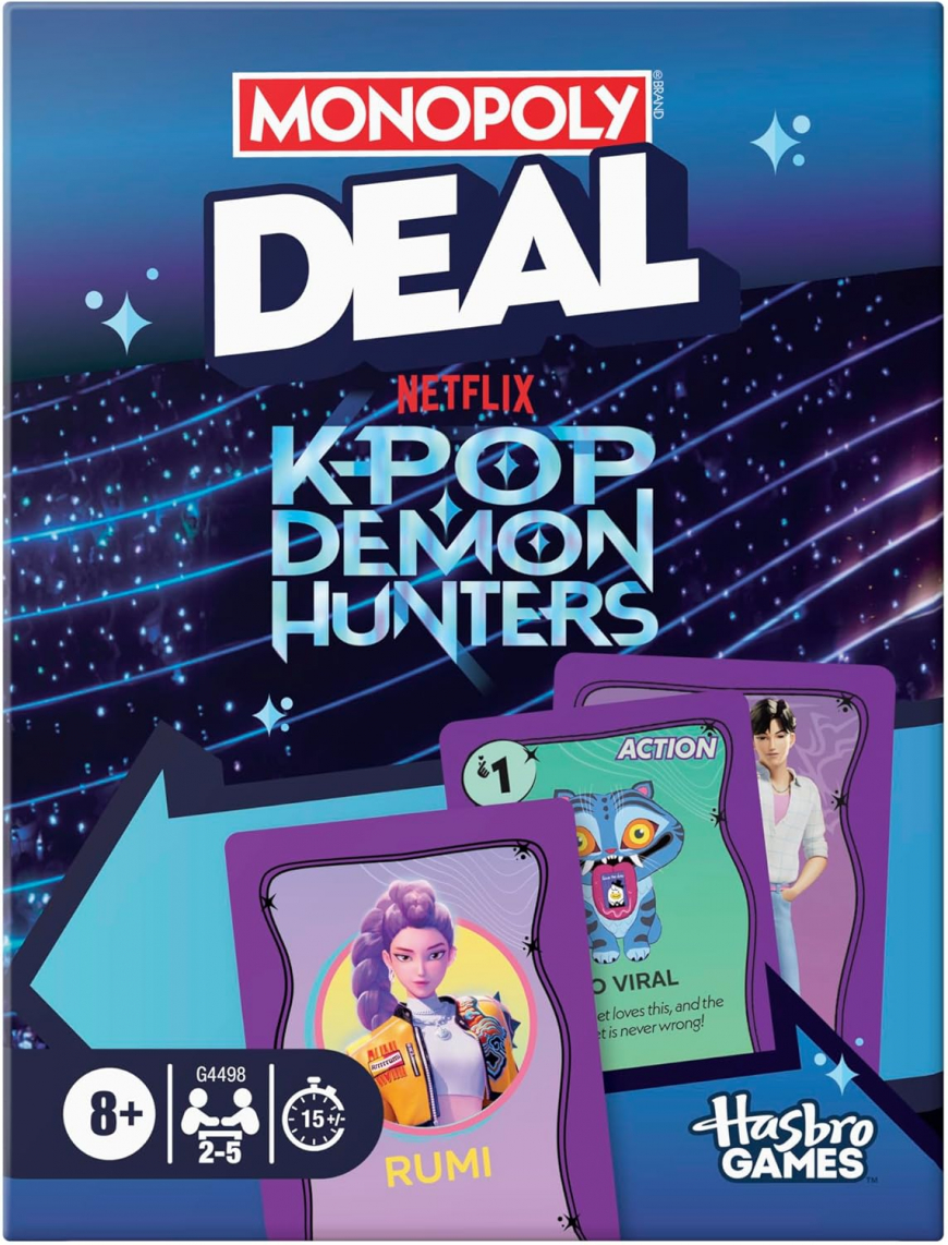 Monopoly Deal: Kpop Demon Hunters Card Game