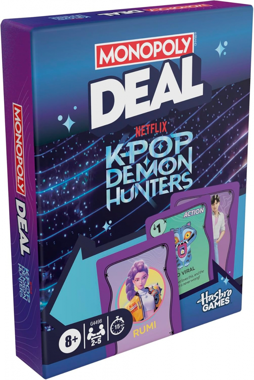 Monopoly Deal: Kpop Demon Hunters Card Game
