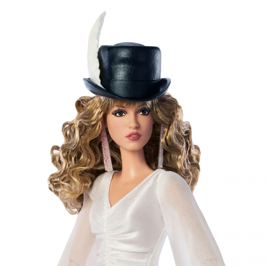 Barbie Signature Stevie Nicks 2025 Bella Donna doll in white outfit