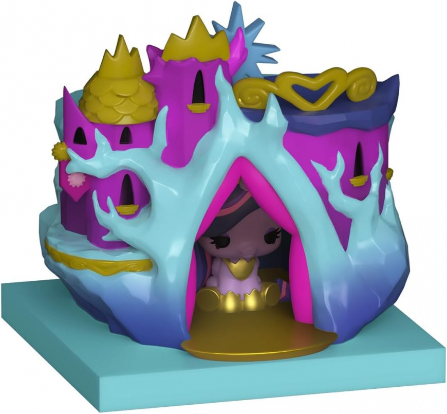 Funko Pop Bitty Boxes My Little Pony Canterlot Castle Playset with Princess Luna and Princess Celestia