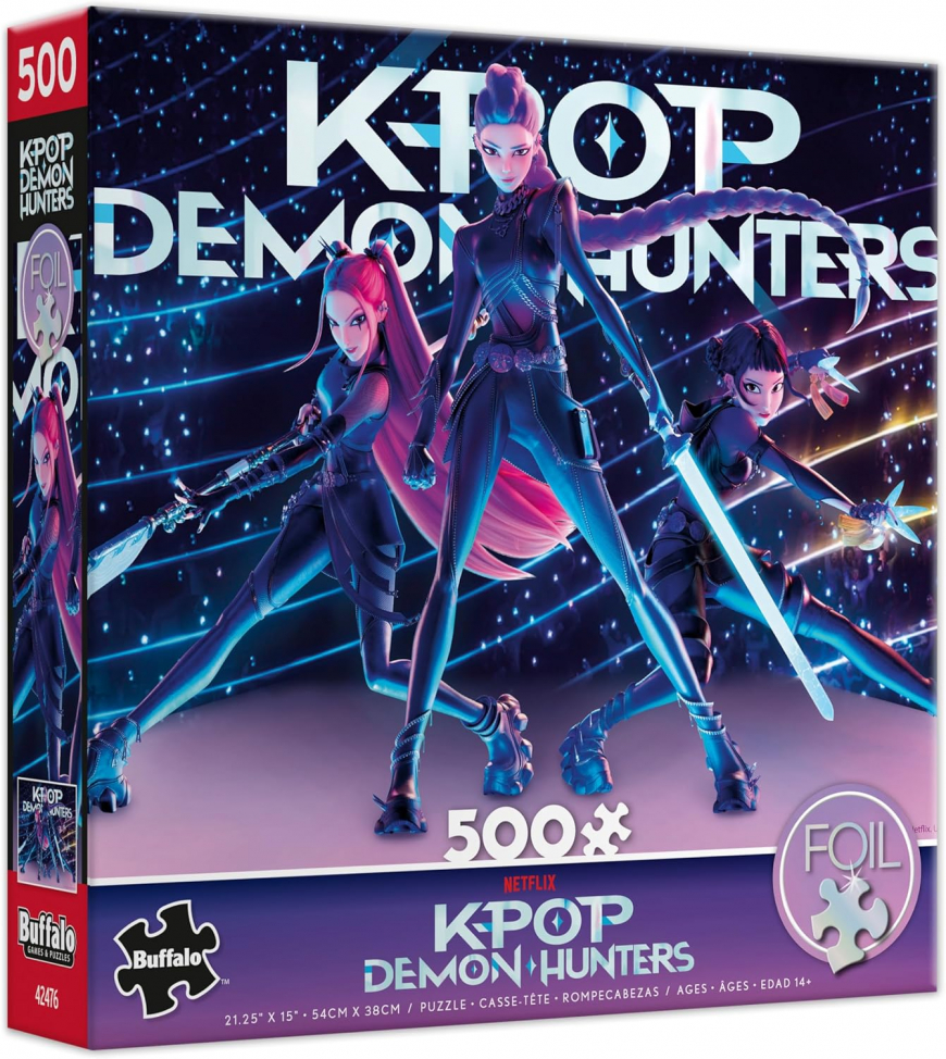 Kpop Demon Hunters Foil Jigsaw Puzzle Huntrix