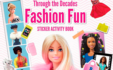 Barbie: Fashion Fun Stickers and Activities: Through the Decades