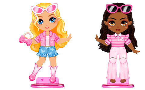 Barbie Stickee Style dolls