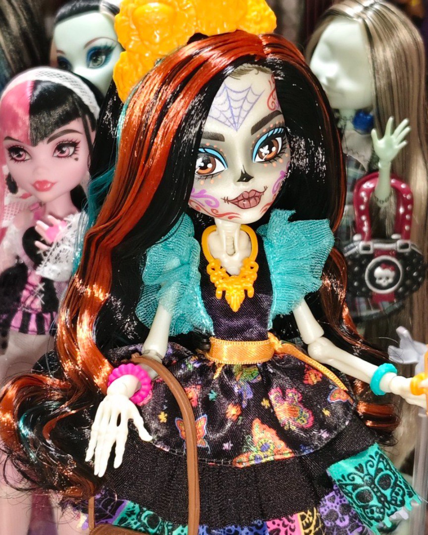 New Monster High Skelita Calaveras G3 student doll