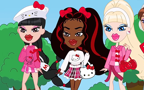 Bratz x Hello Kitty Sasha doll