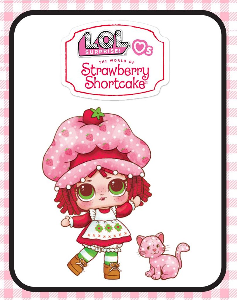 LOL Surprise Loves Strawberry Shortcake dolls