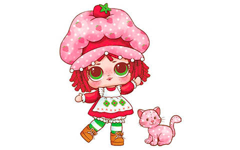 LOL Surprise Loves Strawberry Shortcake dolls