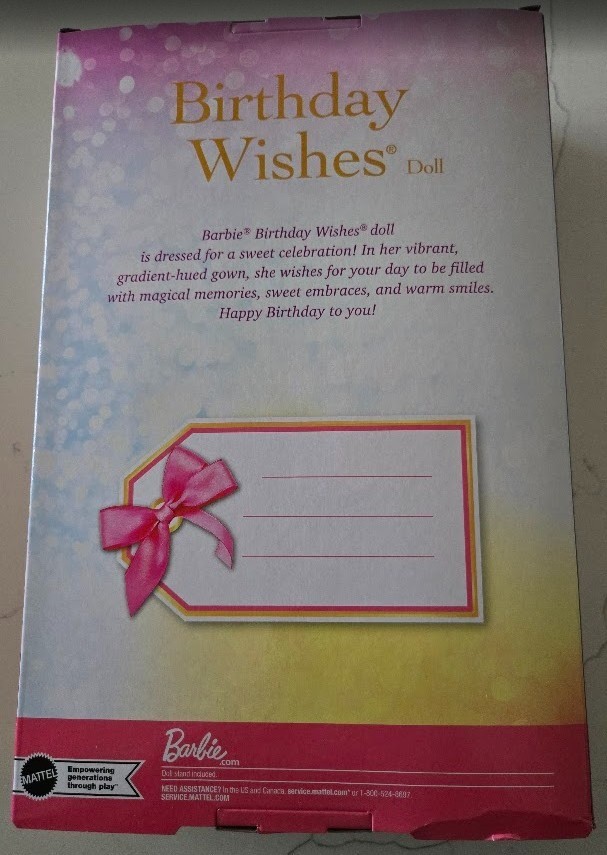 Barbie Birthday Wishes 2026 doll