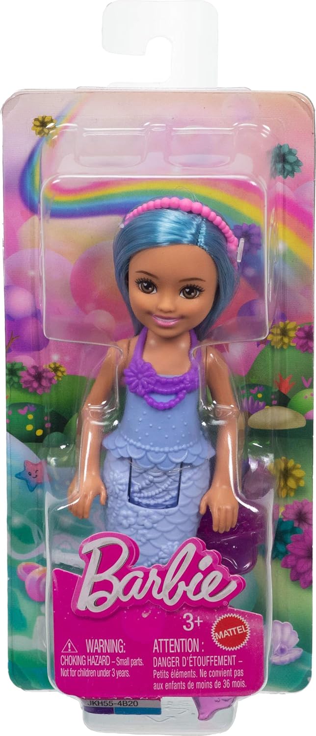 Barbie Chelsea Mermaid Small Doll with blue hair