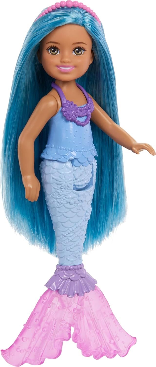Barbie Chelsea Mermaid Small Doll with blue hair