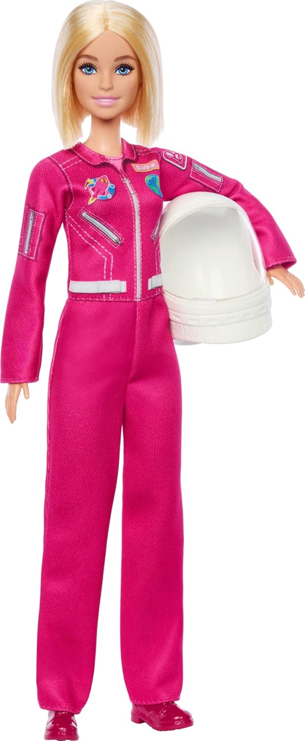 Barbie Careers Astronaut Fashion Doll with cute bob haircut