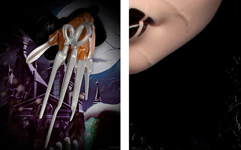 Monster High Skullector Edward Scissorhands doll