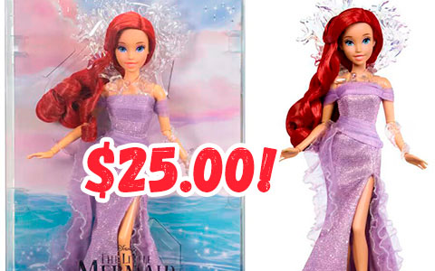 Mattel Disney Collector Ariel 35th anniversary Little Mermaid doll