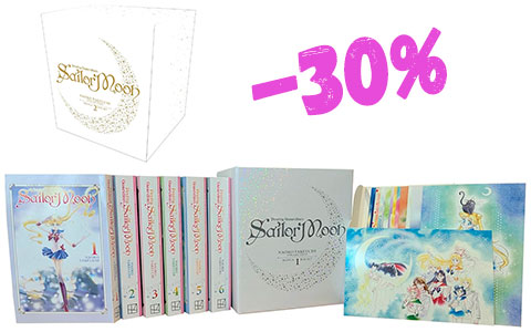 Sailor Moon Manga Box Set 1 and 2 on sale