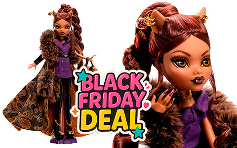 Monster High Skullector House of Wolf Clawdeen Wolf doll