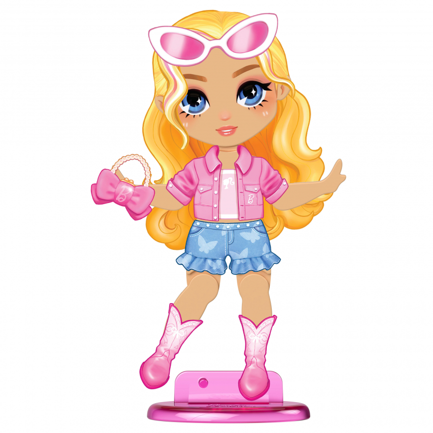 Barbie Stickee Style doll blond