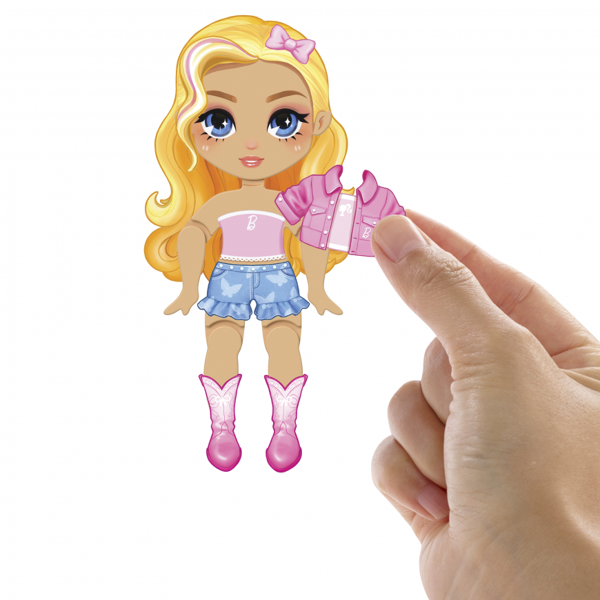 Barbie Stickee Style doll blond