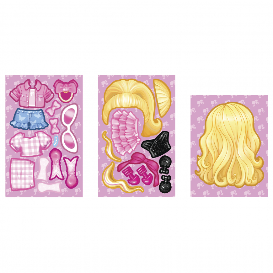 Barbie Stickee Style doll blond