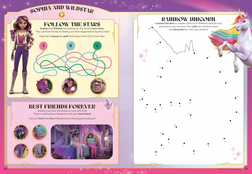 Unicorn Academy Sticker Activity Book