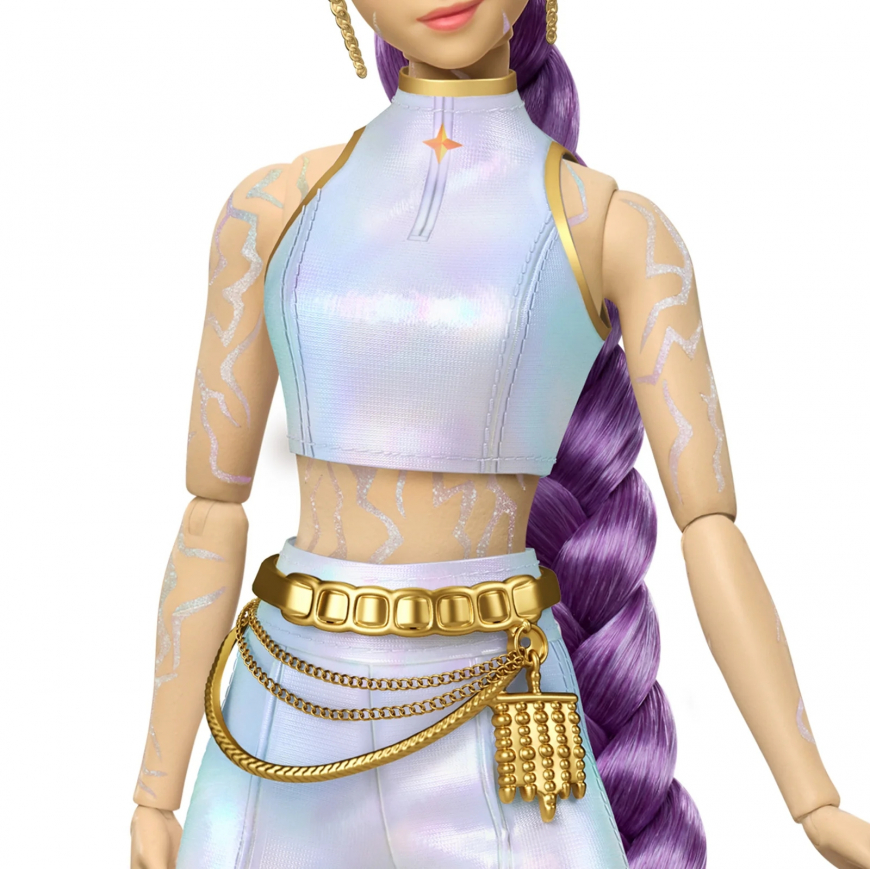 KPop Demon Hunters HUNTRIX Rumi, Mira, Zoey “What it Sounds Like” 3-Pack dolls