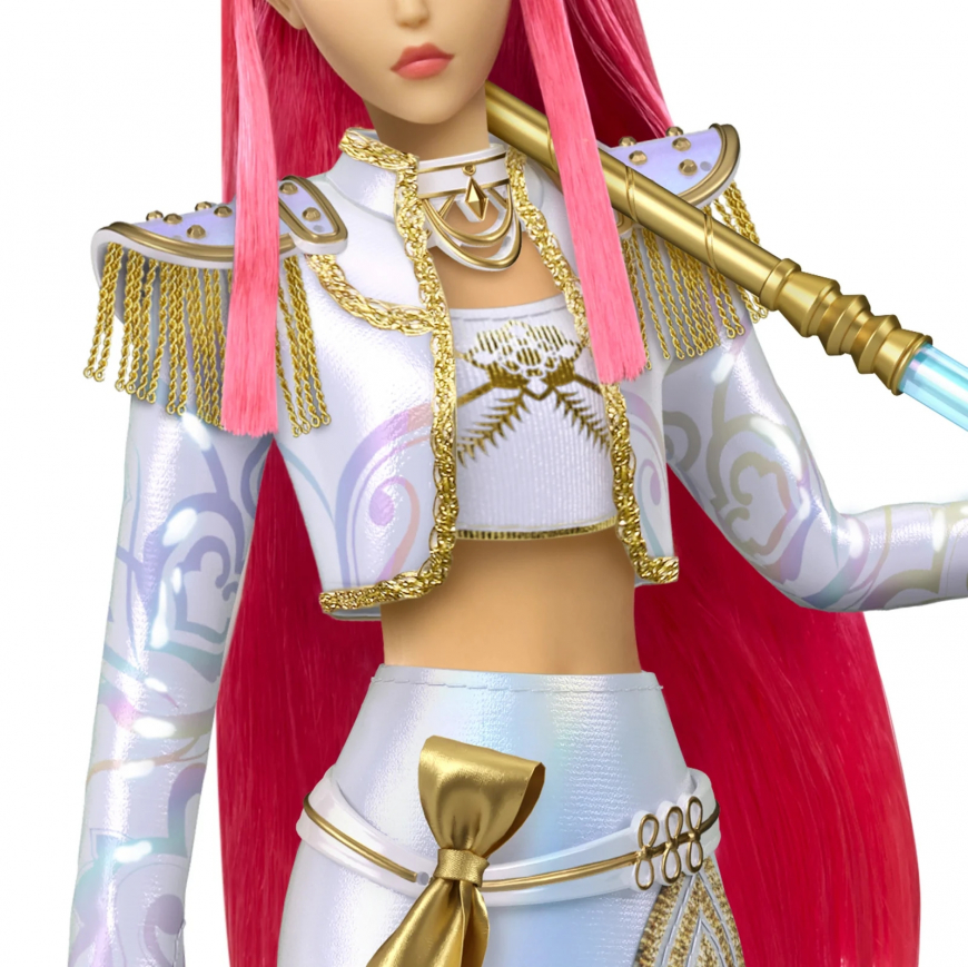 KPop Demon Hunters HUNTRIX Rumi, Mira, Zoey “What it Sounds Like” 3-Pack dolls