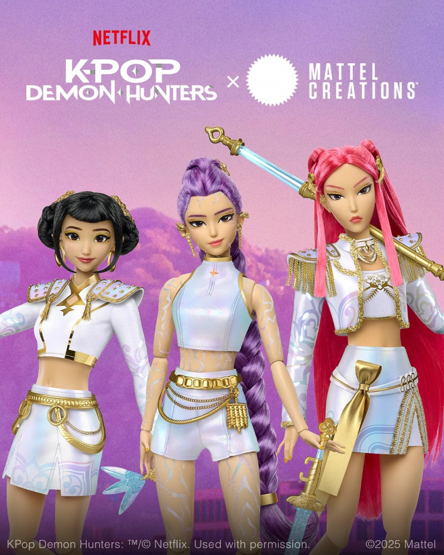 KPop Demon Hunters dolls