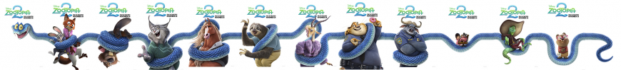 Zootopia 2 snake posters