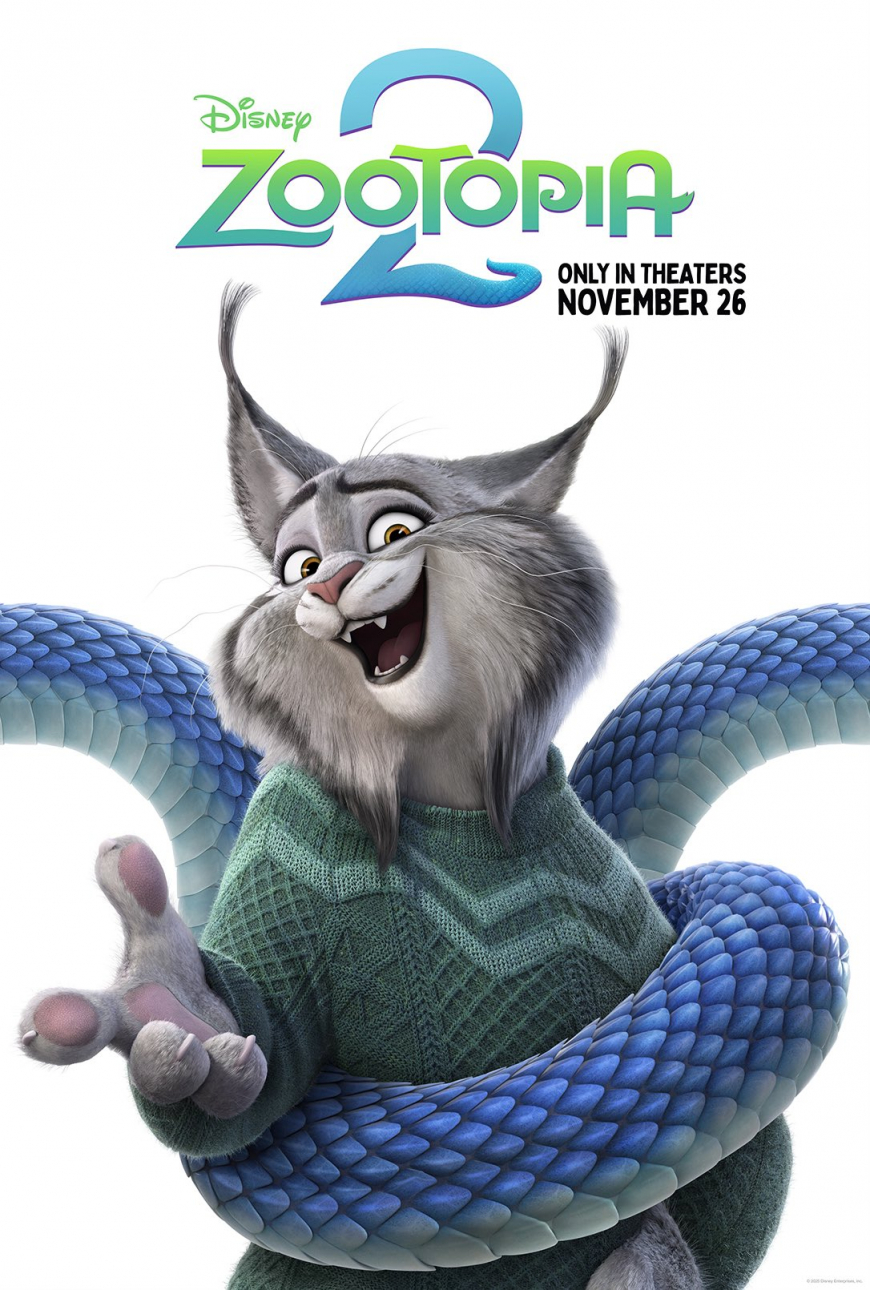 Zootopia 2 character posters