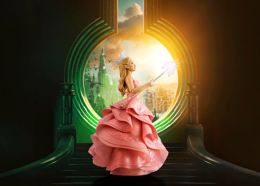 S.H.Figuarts Wicked movie Glinda figure