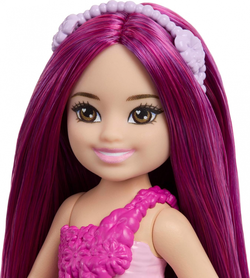 Barbie Chelsea Mermaid Small Doll with pink hair
