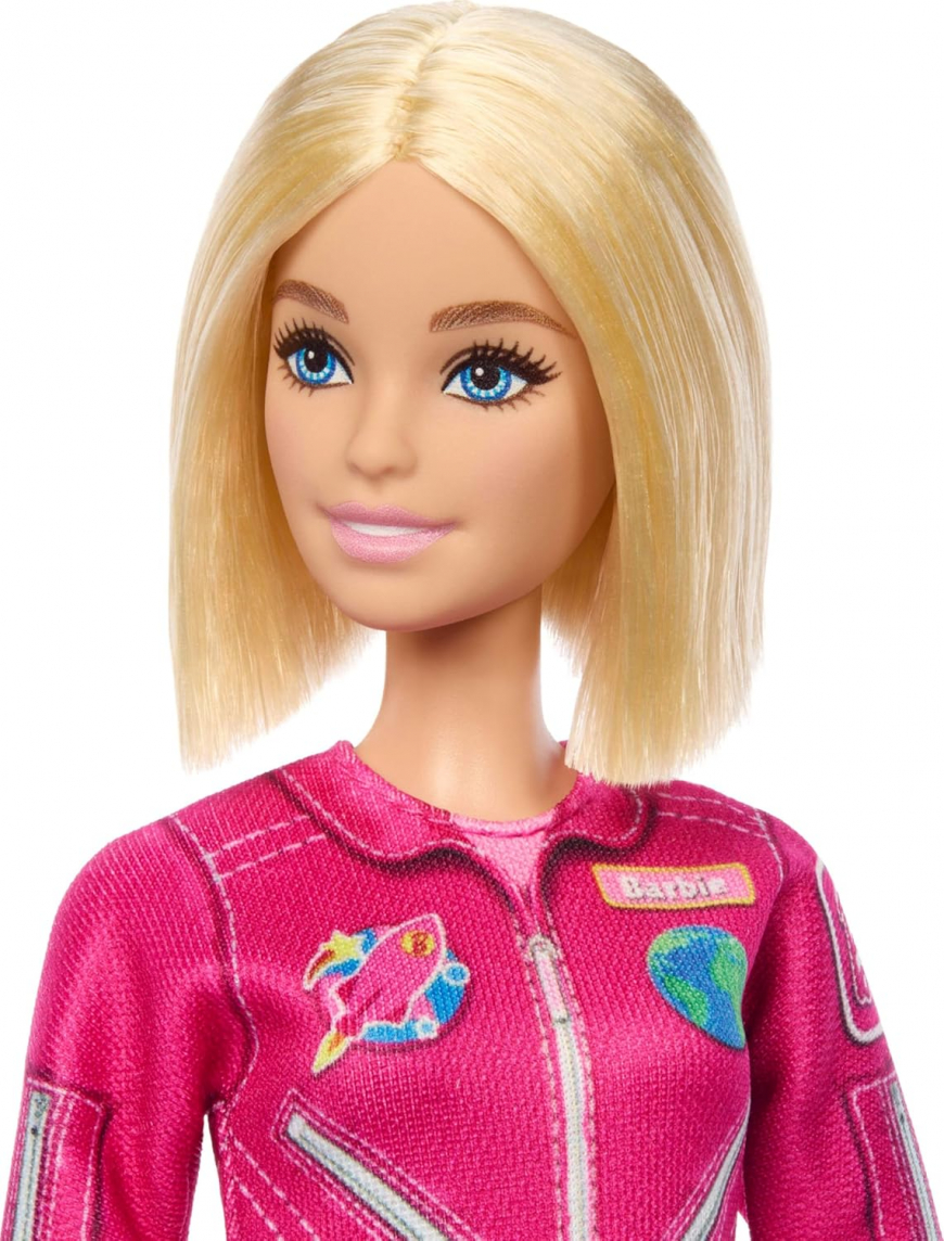 Barbie Careers Astronaut Fashion Doll with cute bob haircut