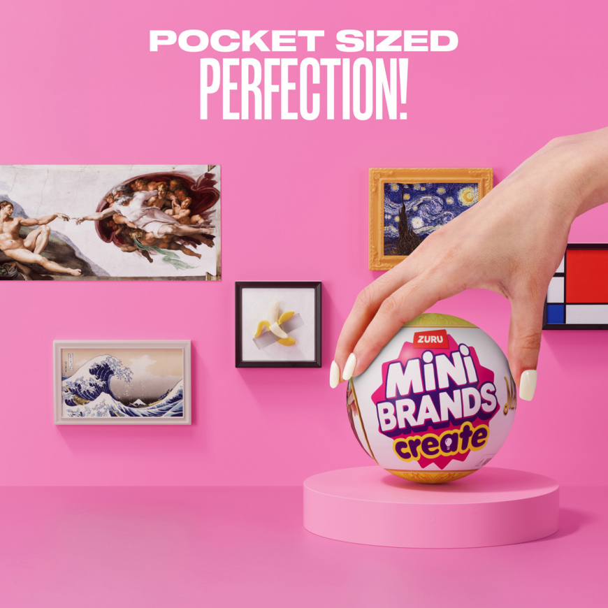 Mini Brands Create Mini Masterpieces