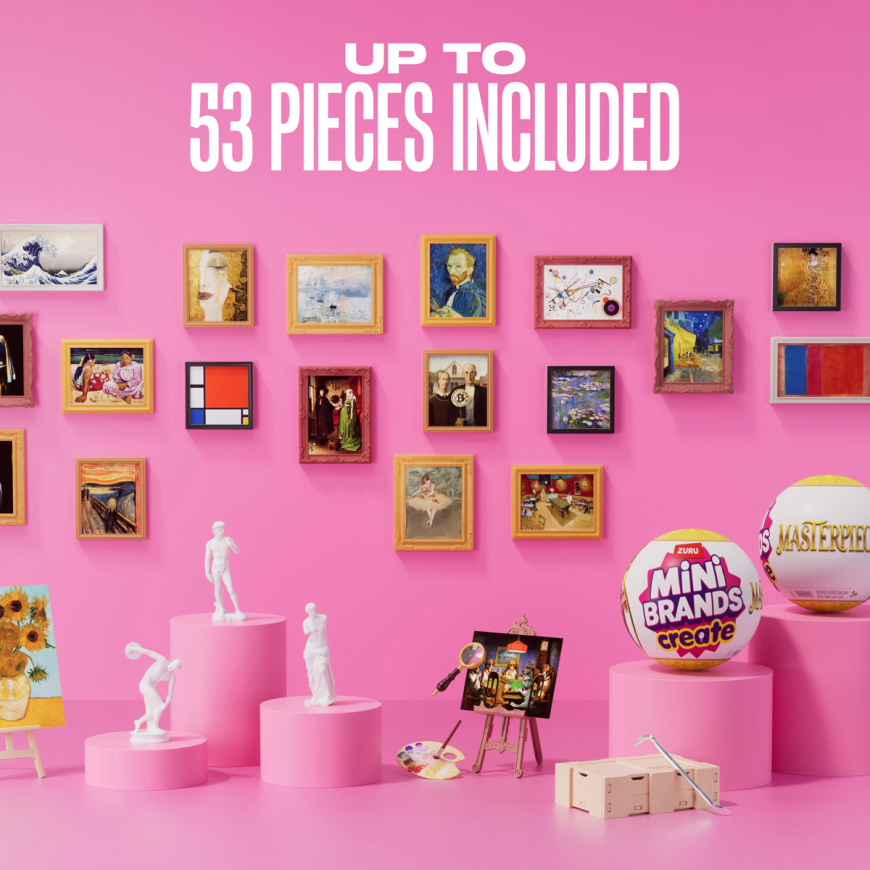 Mini Brands Create Mini Masterpieces