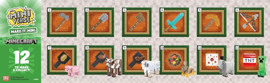 MGA's Miniverse Make It Mini Minecraft