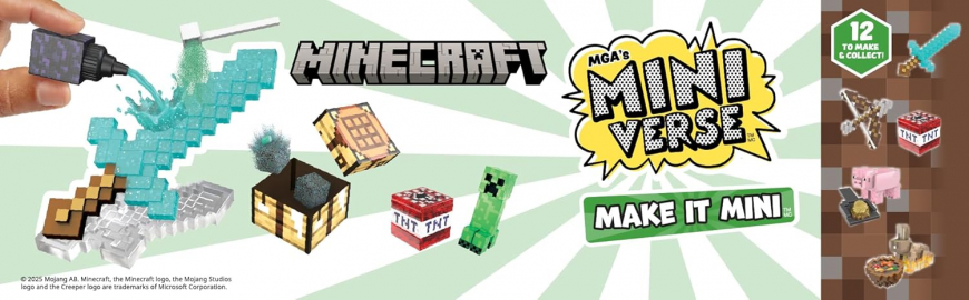 MGA's Miniverse Make It Mini Minecraft