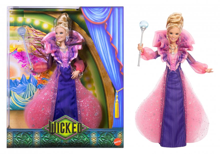 Wicked Magical Wise Woman Moon Fashion Doll with Deluxe Movie-Inspired Outfit Kristin Chenoweth JLG42