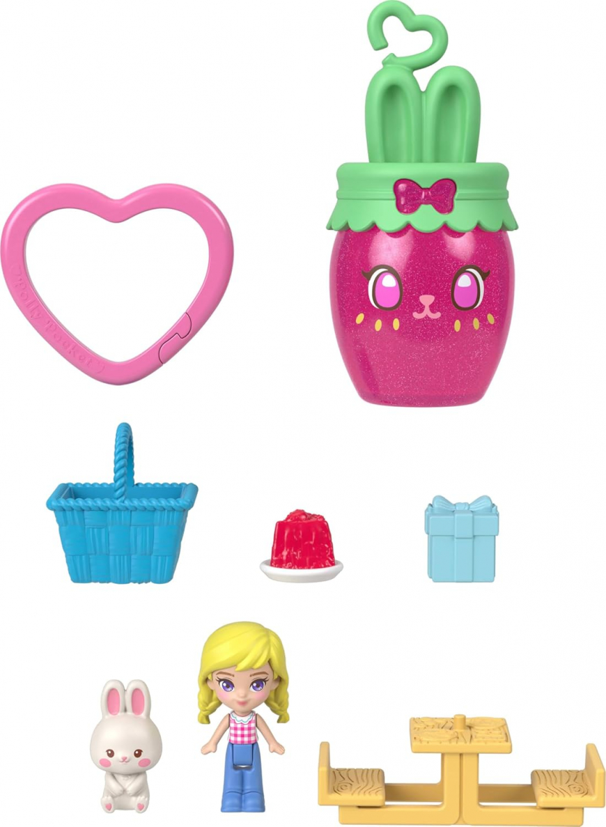 Polly Pocket Picnic Bunny Compact