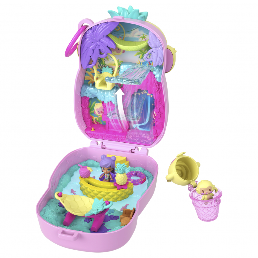Polly Pocket Pineapple Monkey Compact