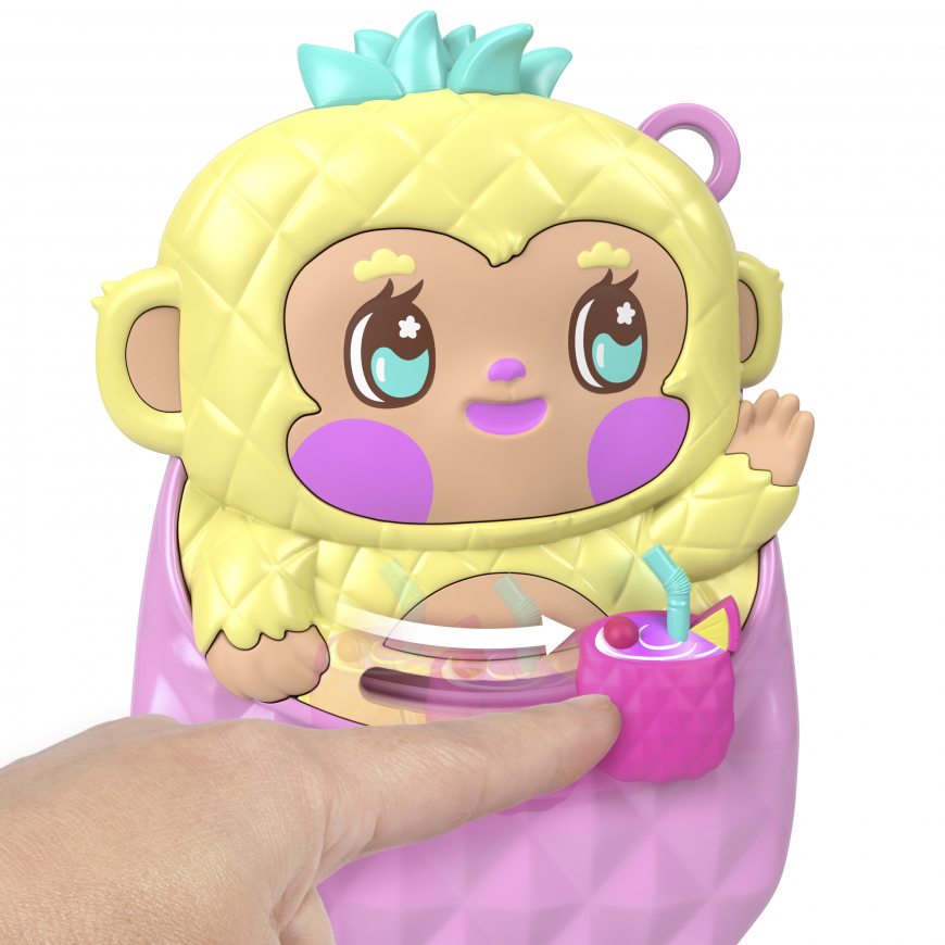 Polly Pocket Pineapple Monkey Compact