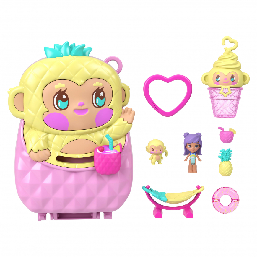 Polly Pocket Pineapple Monkey Compact