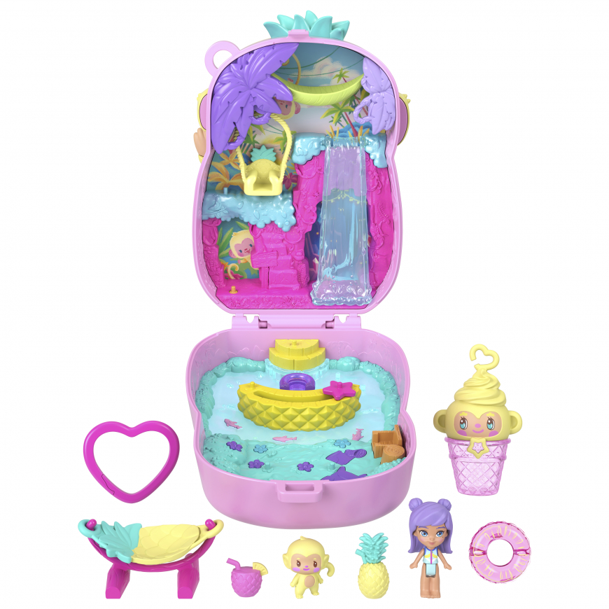 Polly Pocket Pineapple Monkey Compact